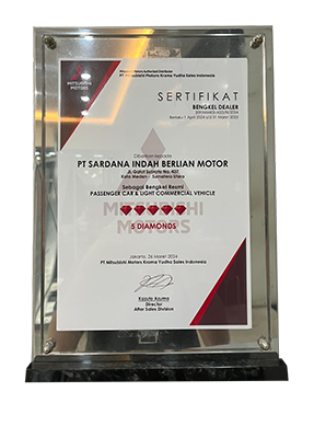 SERTIFIKAT BENGKEL RESMI 5 DIAMONDS